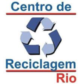 A logo for centro de reciclagem rio with a recycling symbol.